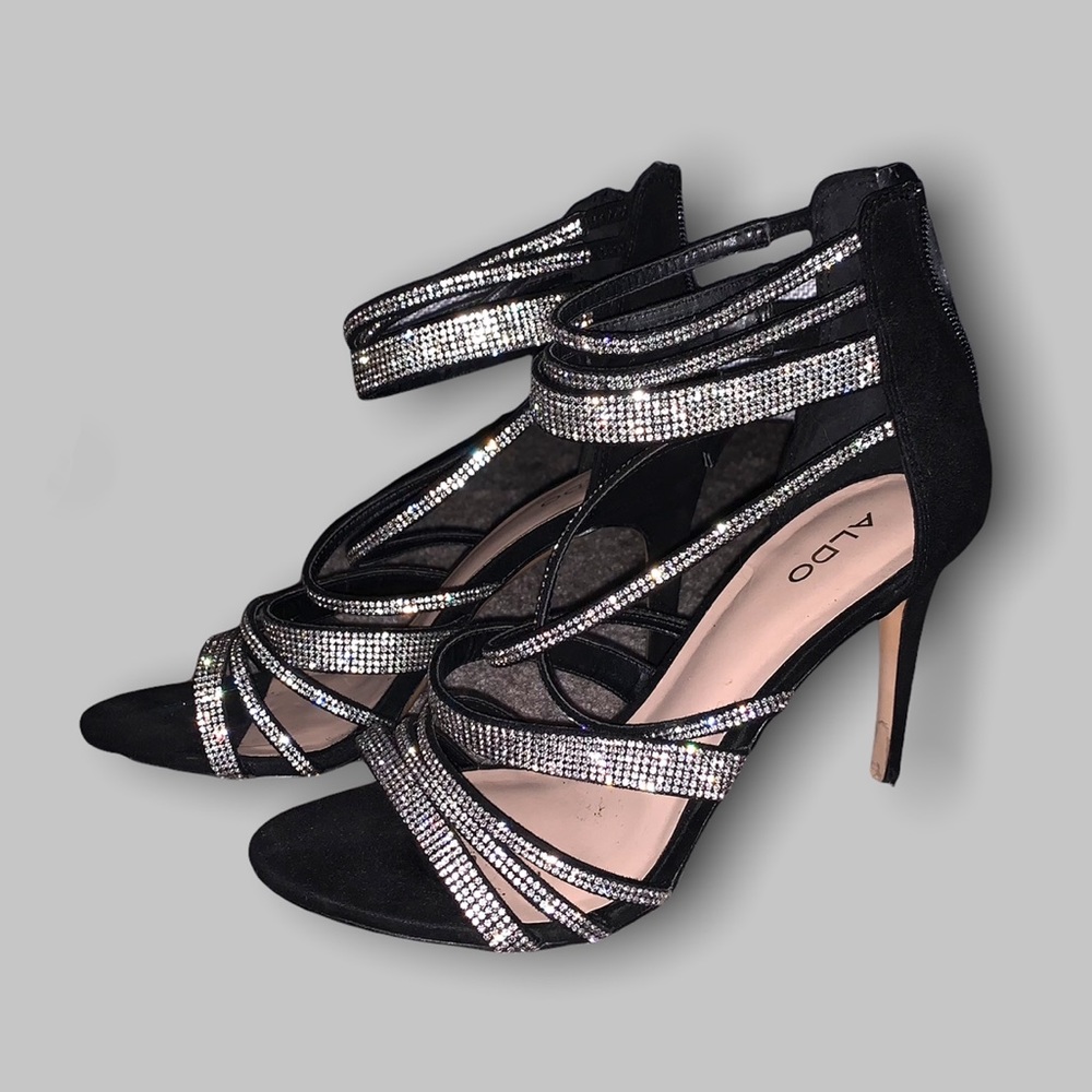 Aldo Rhinestone Heels